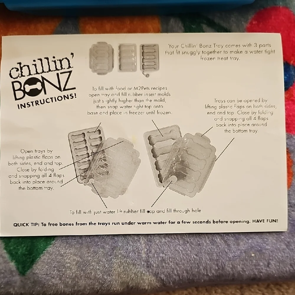 Bone-Shaped Ice Cube Tray For Dogs